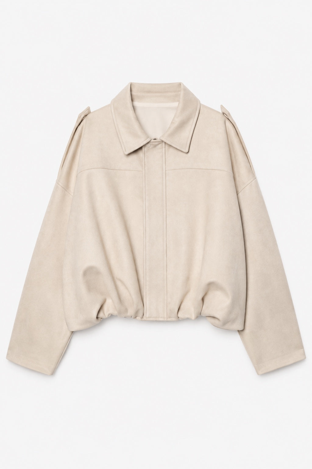Bomber en Suédine — Beige — produit