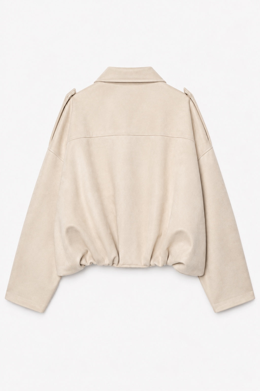 Bomber en Suédine — Beige — produit dos